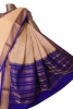 Pure Checks Butta Zari Mysore Crepe Silk Saree